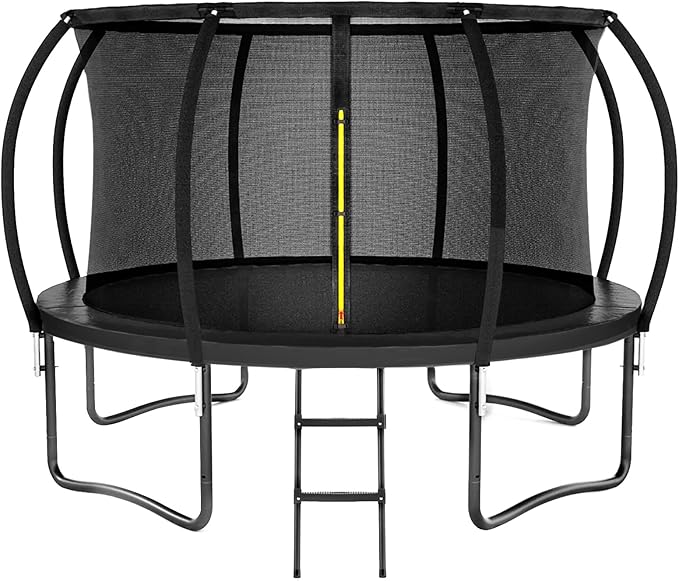Trampoline 8FT 10FT 12FT 14FT 16FT, Outdoor Trampolines for Kids and Adults, Recreational