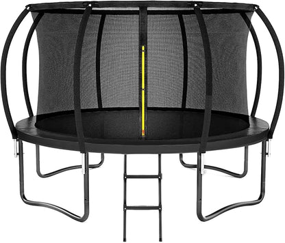 Trampoline 8FT 10FT 12FT 14FT 16FT, Outdoor Trampolines for Kids and Adults, Recreational