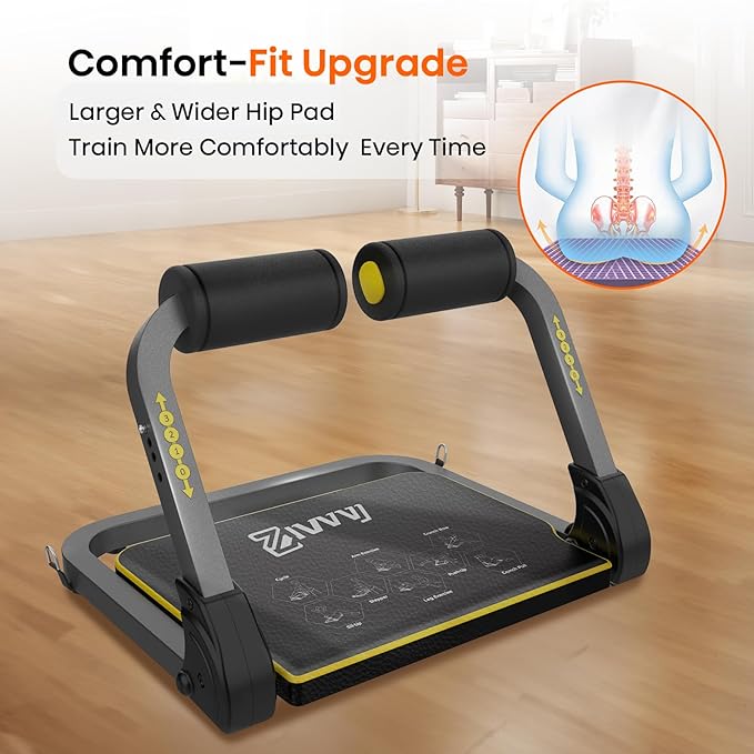 Ab Workout Equipment, Ab Machine for Stomach Workout, Ab Trainer Machine for Home, Sit Up Machine