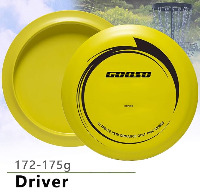 Disc Golf Set - Driver, Mid-Range and Putter Discs with Disc Golf Bag for Outdoor and Backyard