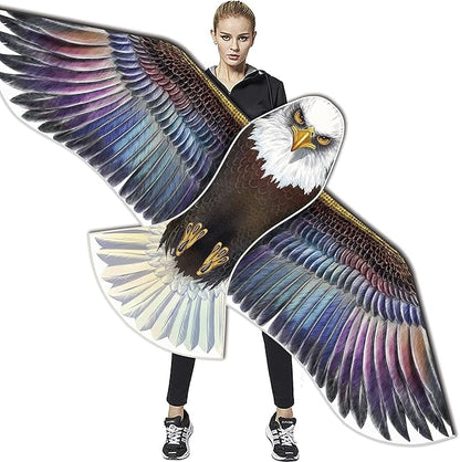 HONBO Eagle Kites for Adults and Kids,Easy to Fly for Beach Trip, Outdoor Activities-Wingspan
