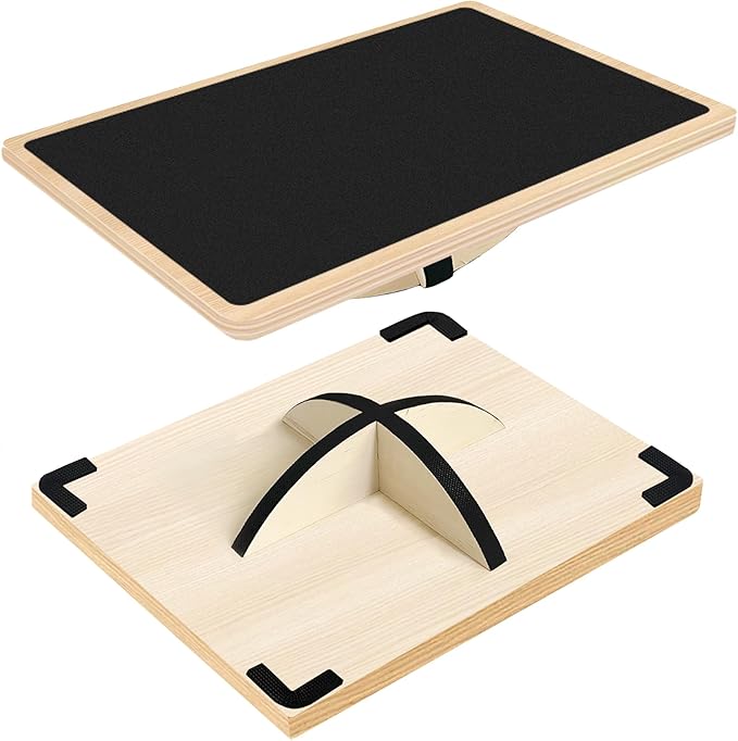 Balance Board Professional Wobble Board for Adults Anti-Slip for Physical Therapy Standing Desk