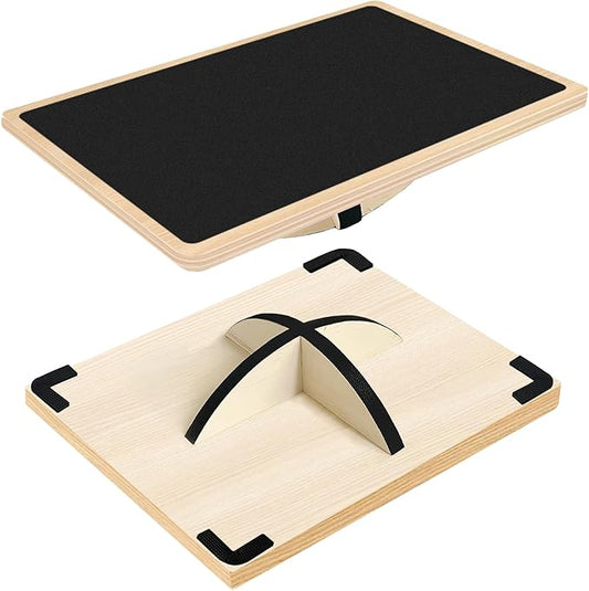 Balance Board Professional Wobble Board for Adults Anti-Slip for Physical Therapy Standing Desk