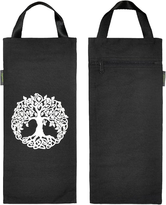 Yoga Sand Bag, Cotton Unfilled for Yogas, Weights & Resistance Training, Portable Weightlifting