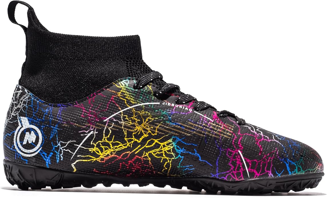 Boy Soccer Cleats Big Kids Soccer Shoes Professional Soccer Cleats Shoes,Unisex Soccer Sneakers for