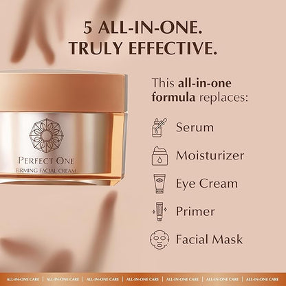 PERFECT ONE Firming Facial Cream - Helps The Skin Appear Firmer & Brighter - All-in-One Ultra