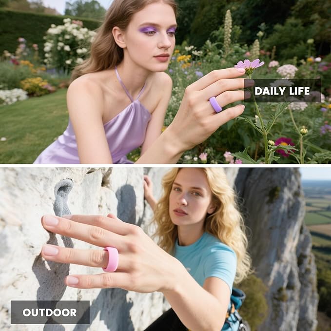 Ultra-Thin Covers Compatible with Oura Ring Gen 4/Oura Gen 3 Cover, Anti-Scratch Elastic Silicone