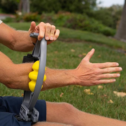 Rolflex The Massage Combo ??3-in-1 Roller for Muscles Deep Tissue with Firm Knobble, Contoured