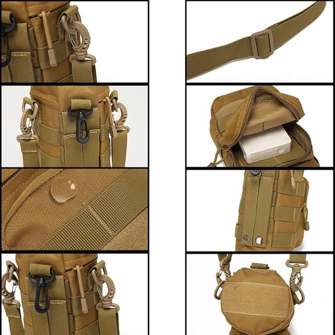 Bocce Ball Bag for 90mm 84mm 73mm 3 Bocce Game,Multifunctional, Zip Design, Powerful. Size: 27 x 12