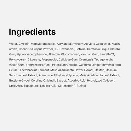 medicube Kojic Acid Turmeric Brightening Gold Jelly Gel Mask | Overnight Face Mask for Glass Glow