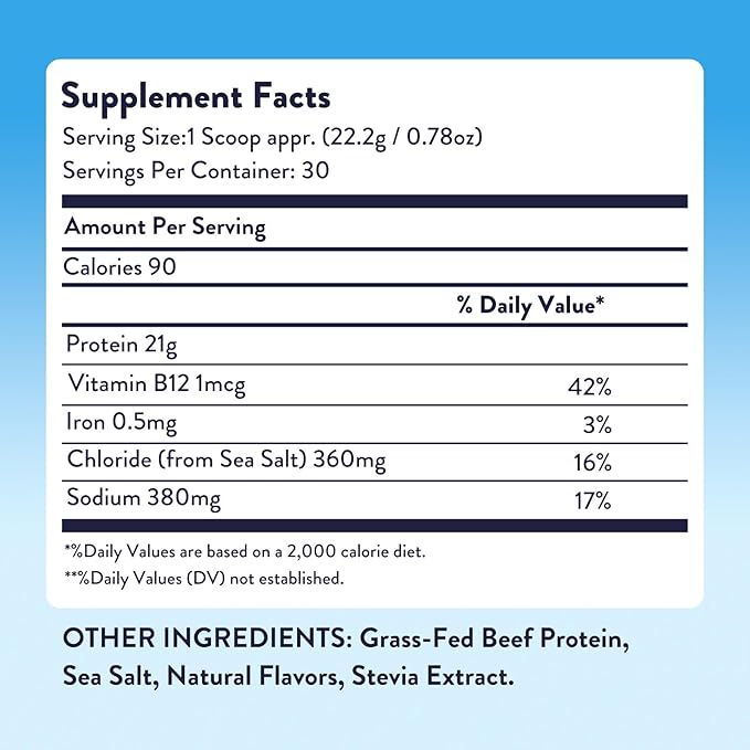 Equip Foods Prime Protein Powder | Clean, Grass Fed Beef Protein Powder, Carnivore Protein Isolate