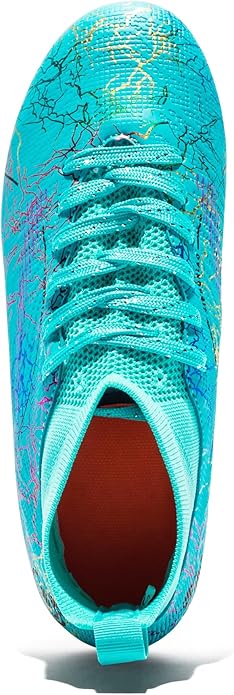 Boy Soccer Cleats Big Kids Soccer Shoes Professional Soccer Cleats Shoes,Unisex Soccer Sneakers for