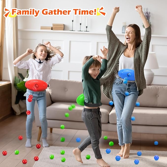 Skirfy Shaking Swing Balls Party Game,3 Pack Floor Game Party Favor Carnival Birthday Game for Kids
