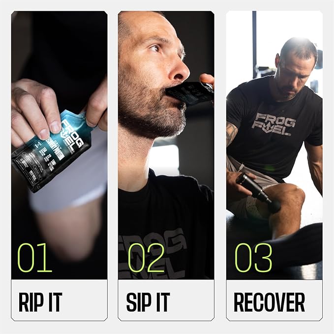 Frog Fuel Power Regular Protein Shot, 15g Protein Nano-Hydrolyzed Grass Fed Collagen, Post Workout