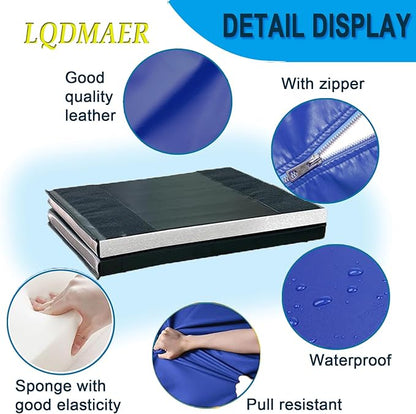 Basketball Wall Panels, 2" Thick Wall Pads for Gym, Gym Wall Padding with Waterproof Leather, Anti