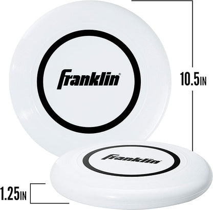 Franklin Sports Flying Disc - Disc for Beach, Backyard, Lawn, Park, Camping - 140 or 175 Grams
