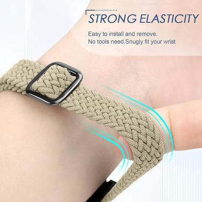 Tiptops Braided Nylon Bands Compatible with Fitbit Inspire 3/Inspire 2/Inspire/Inspire HR/Ace 2/Ace