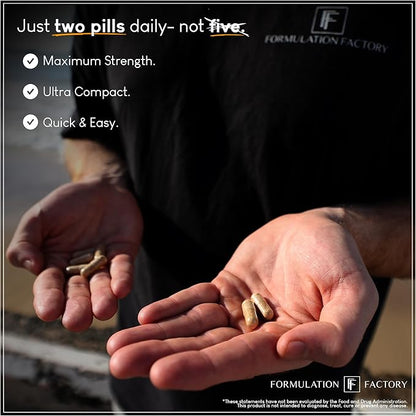 Self Obsessed 10 in 1 Masculinity Maximizer Supplement, Shilajit for Men, Tongkat Ali, Ashwaganda