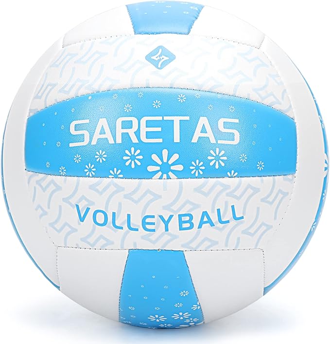 Beach/Water/Sand Volleyballs, Outdoor/Indoor Official Size, Soft Touch Volleyball for Beginners