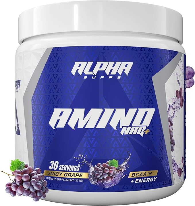 Amino NRG+ BCAA Amino Energy Recovery Powder - Hydration Blend with Electrolytes - Focus Blend for