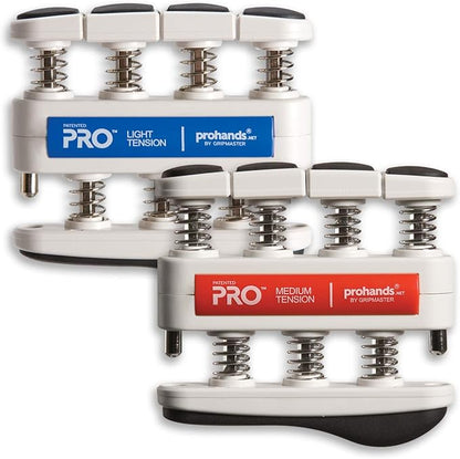 PRO Hand Exerciser, Finger Exerciser (Hand Grip Strengthener), Spring-Loaded, Finger-Piston System