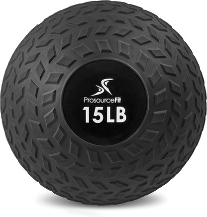 ProsourceFit Slam Medicine Balls 5, 10, 15, 20, 25, 30, 50lbs Smooth and Tread Textured Grip Dead