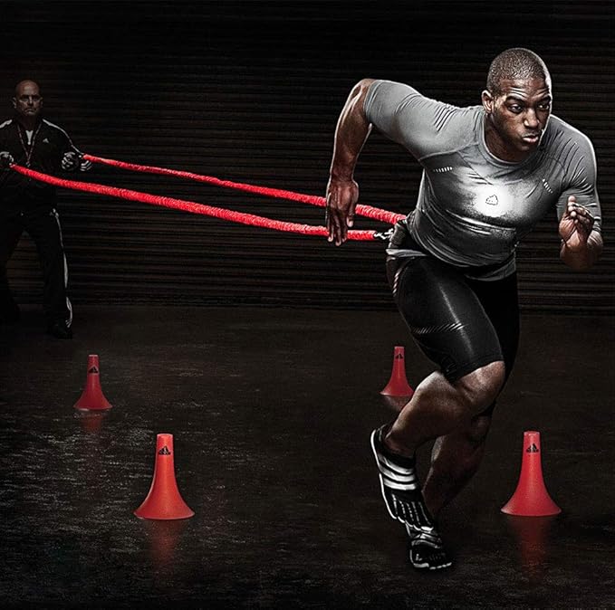 YNXing Dynamic Resistance Trainer Acceleration Speed Elastic Cord for Resistance Training to