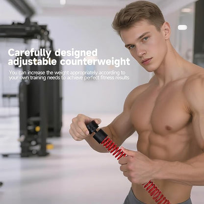 ASIEIT Ropeless Battle Rope for Home Gym, Generation Upgraded Version, Adjustable Weight Portable
