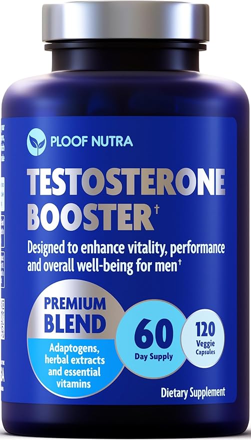 Testosterone Booster Supplement for Men - Male Enhancing Test Boost - Ashwagandha, Tongkat Ali