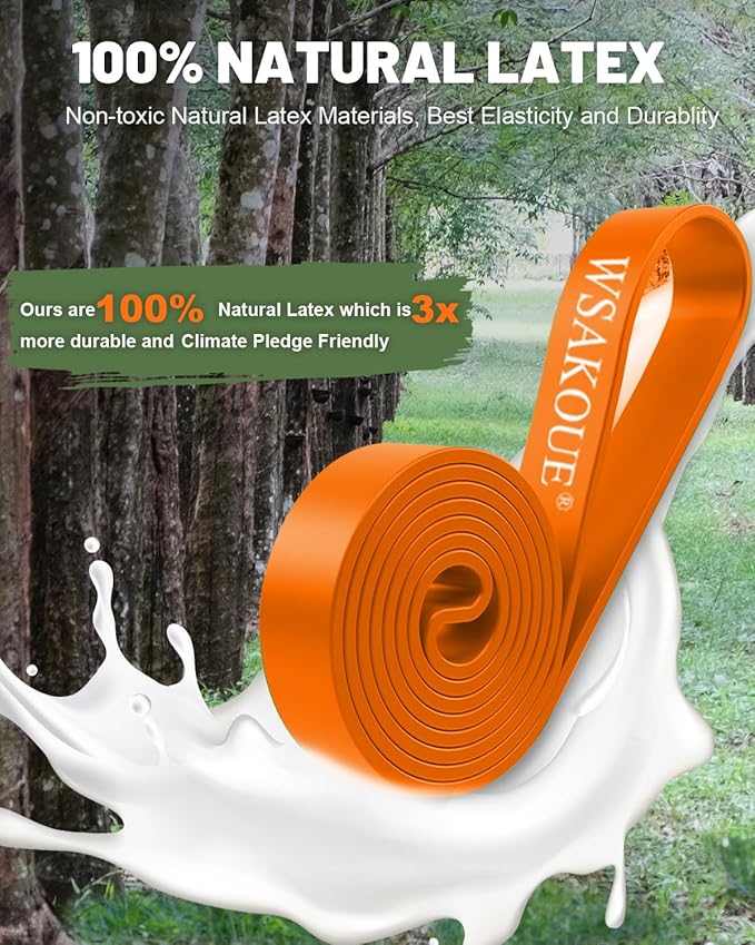 Pull Up Bands, Resistance Bands, Pull Up Assistance Bands Set for Men & Women, Exercise Workout