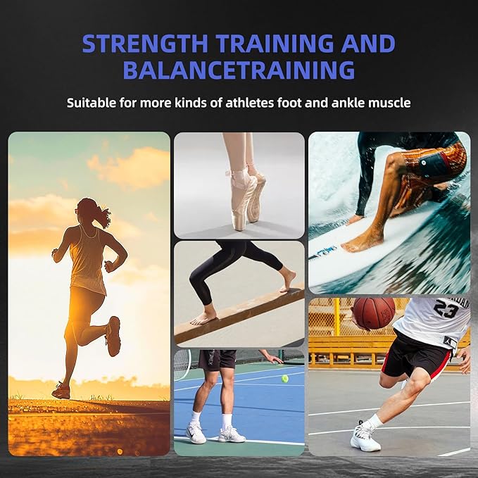 Juoe Ankle Foot Strengthener Trainer for Sprained Ankle,Balance Board,Stability Exercises,Physical