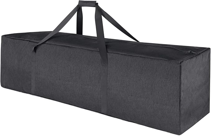 TOPDesign 46 Inch Extra Large Zippered Duffel Bag for Travel Camping Sports Equipment Storage
