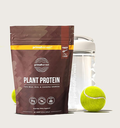 Primal Harvest Vegan Protein Powder for Nutritional Weight Support 20g Plant-Based Protein Per
