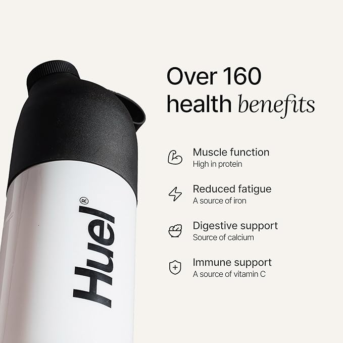 Huel Black Edition | Banana 40g Vegan Protein Powder | Nutritionally Complete Meal | 27 Vitamins