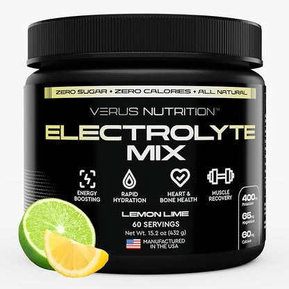 Electrolytes Powder No Sugar- Zero Calorie Hydration Powder | Sugar Free Electrolytes for Fasting