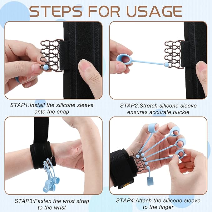 Finger Strengthener Stroke Recovery Physical Therapy Equipment Stretcher Hand Strengthener Hand