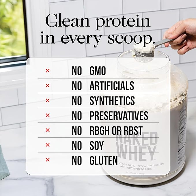 Whey Chocolate Peanut Butter Protein Powder, Grass Fed Whey, No GMO, No Soy, and Gluten Free.