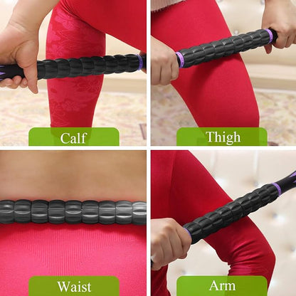 Muscle Roller, Massage Roller Stick for Athletes, Help Reducing Muscle Soreness Cramping Tightness