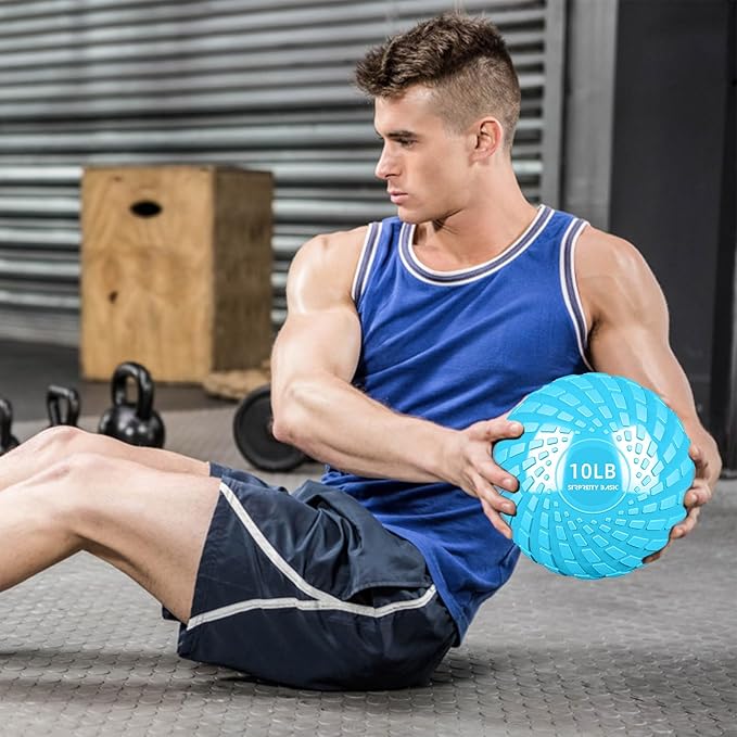 Medicine Ball 10 lbs Slam Ball Weighted Balls for Exercise Strength and Crossfit Workout