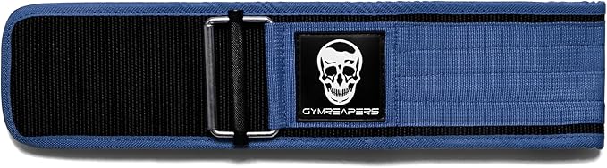 Gymreapers Quick Locking Weight Lifting Belt for Men Gym Belt for Powerlifting Deadlift Belt with 4