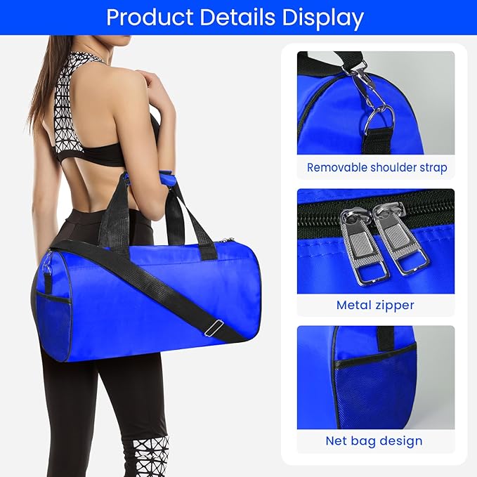 C&F BOGMOST Small Gym Bag for Travel & Duffel - 20 Inch Lightweight Carry On Bag for Men & Women