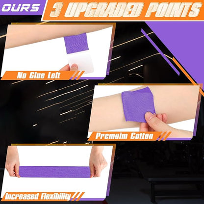 20 Count Kinesiology Tape for Shoulder Pain Relief Pre Cut Sports Waterproof Breathable Enhance