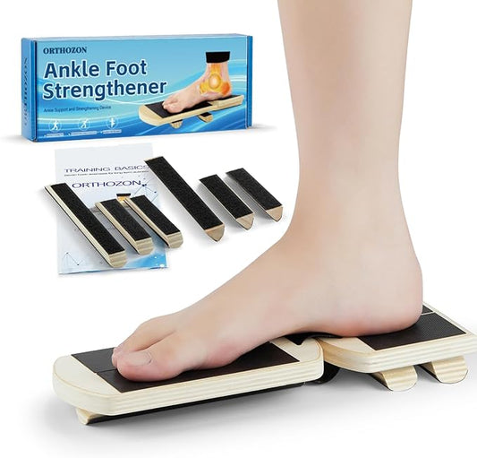 Ankle Foot Strengthener, Sprain Exerciser, Single Leg Balance Board for Stability Training, Posture