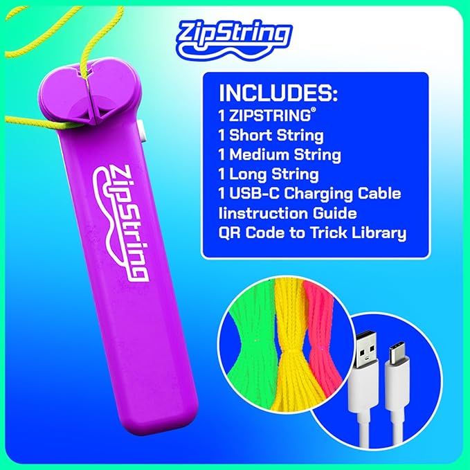 Original - As Seen on Shark Tank - Classic Rope Launcher Toy, Perfect for Kids & Adults - Fly a