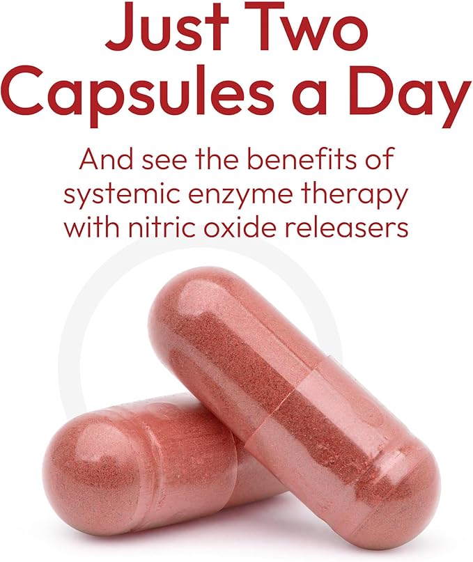 Nattokinase Supplement Nitric Oxide Capsules Beet Root Extract High Potency Lumbrokinase &