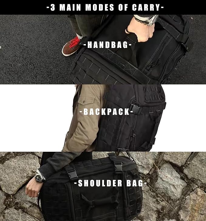Gym Bag Duffle Bags Backpack - Travel Weekender Bag for Men Women Workout Bag for
