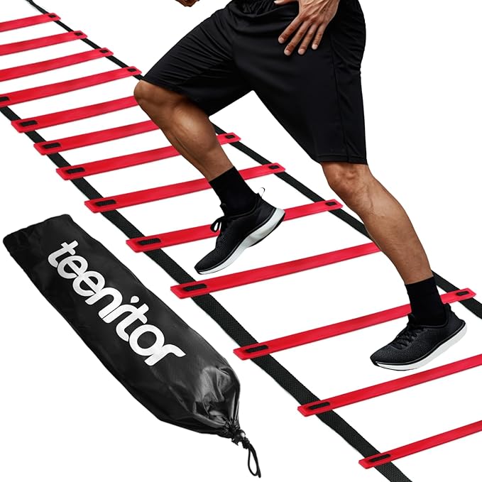 Teenitor Agility Ladder Speed Ladder Training Ladder for Soccer, Speed, Football Fitness Feet