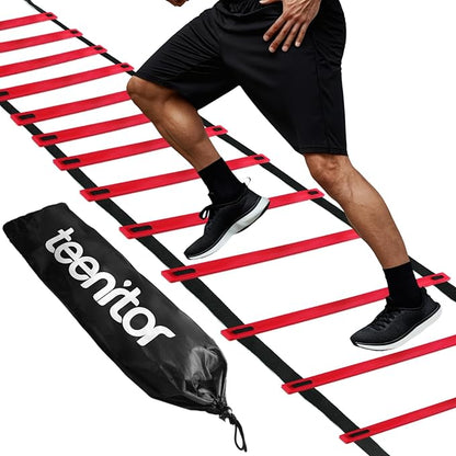 Teenitor Agility Ladder Speed Ladder Training Ladder for Soccer, Speed, Football Fitness Feet
