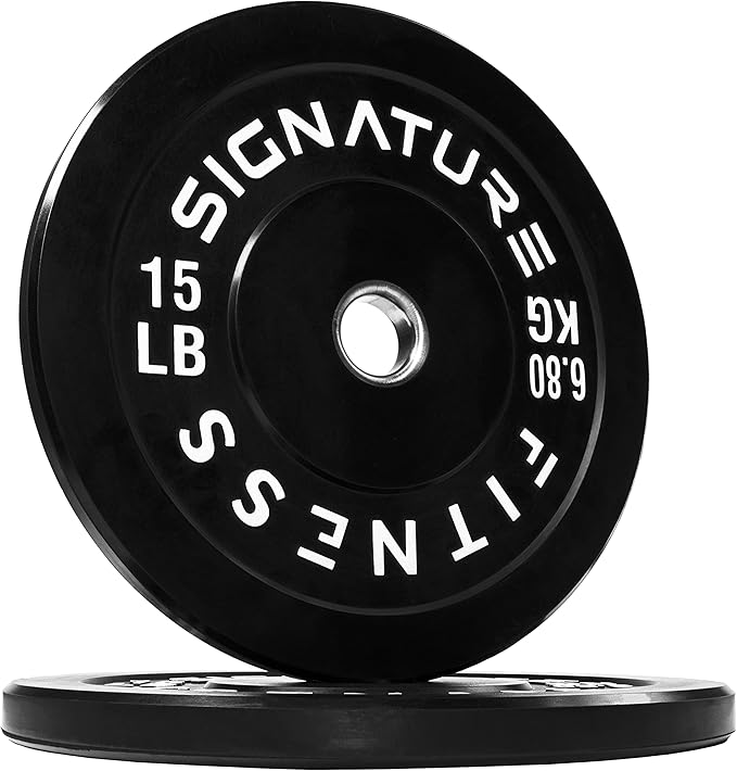Olympic Bumper Plates Set, 2" Weight Plates for Strength Training & Weightlifting, Paris or Set or