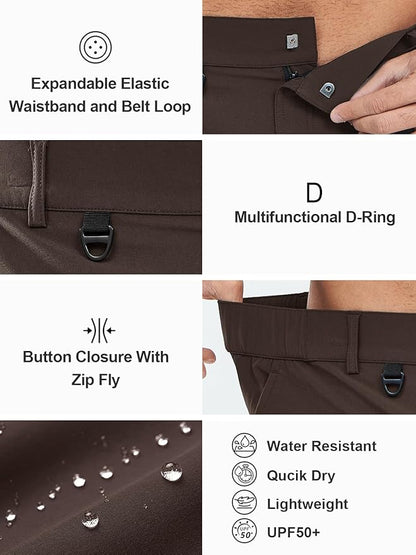 NORTHYARD Men's Cargo Hiking Shorts 9" Lightweight Outdoor Tactical Work Camping Sport Golf Casual